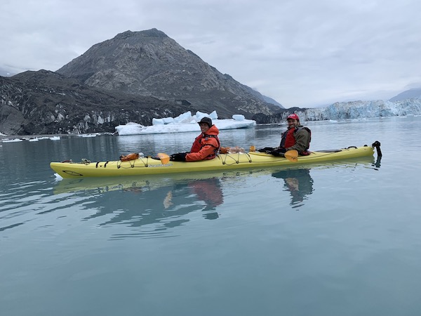 Trip South journal — Kayaking at Columbia Glacier